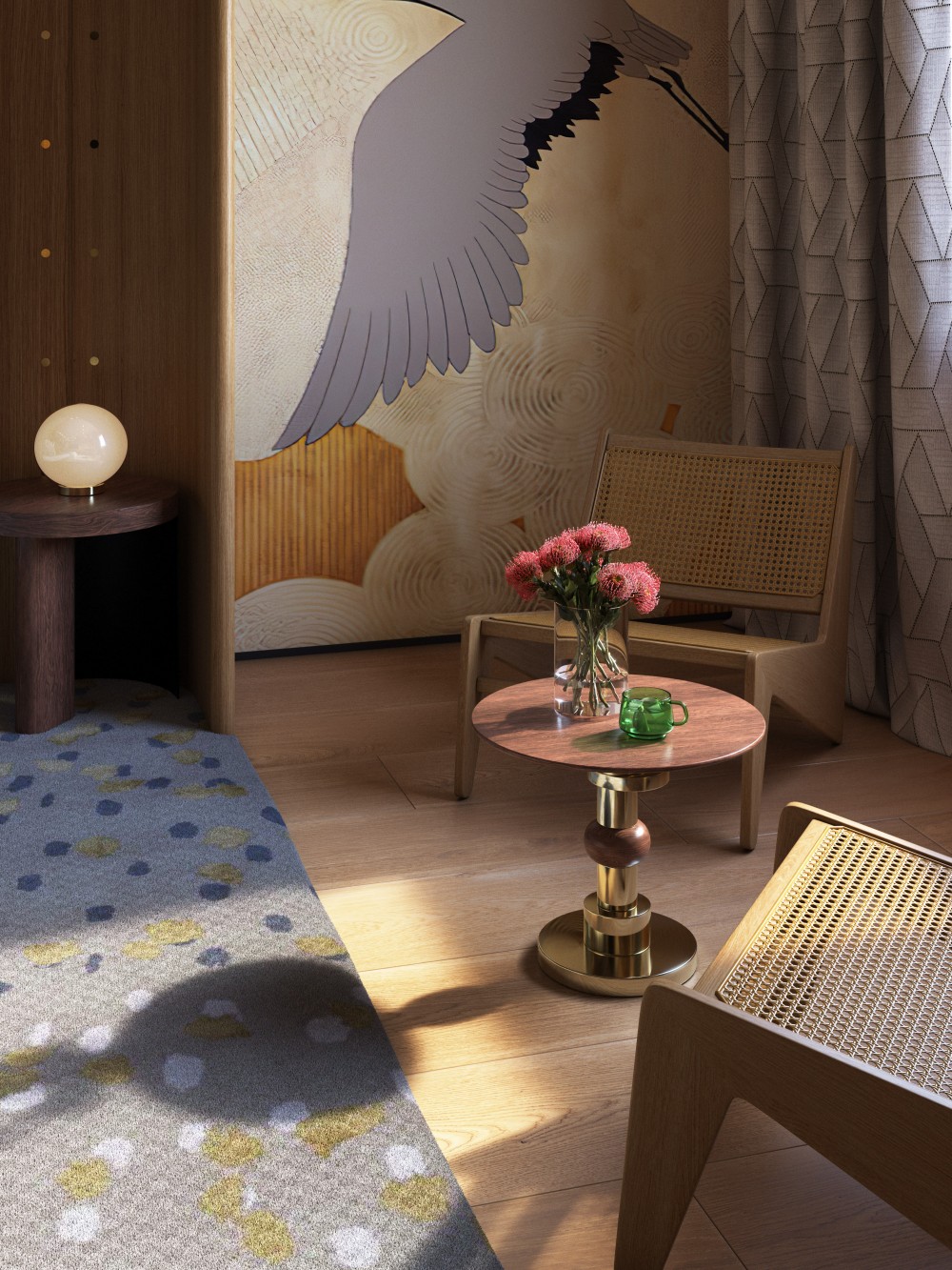 interior rendering bedroom cgi Saudi Arabia