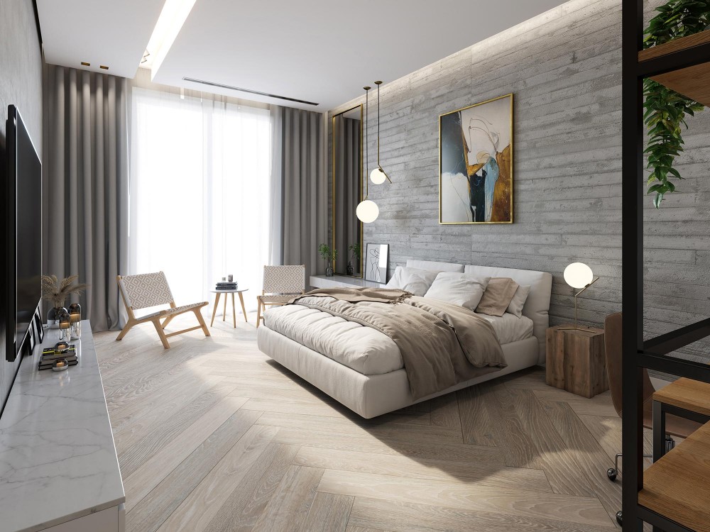 interior rendering bedroom cgi of PLK6 in Saudi Arabia